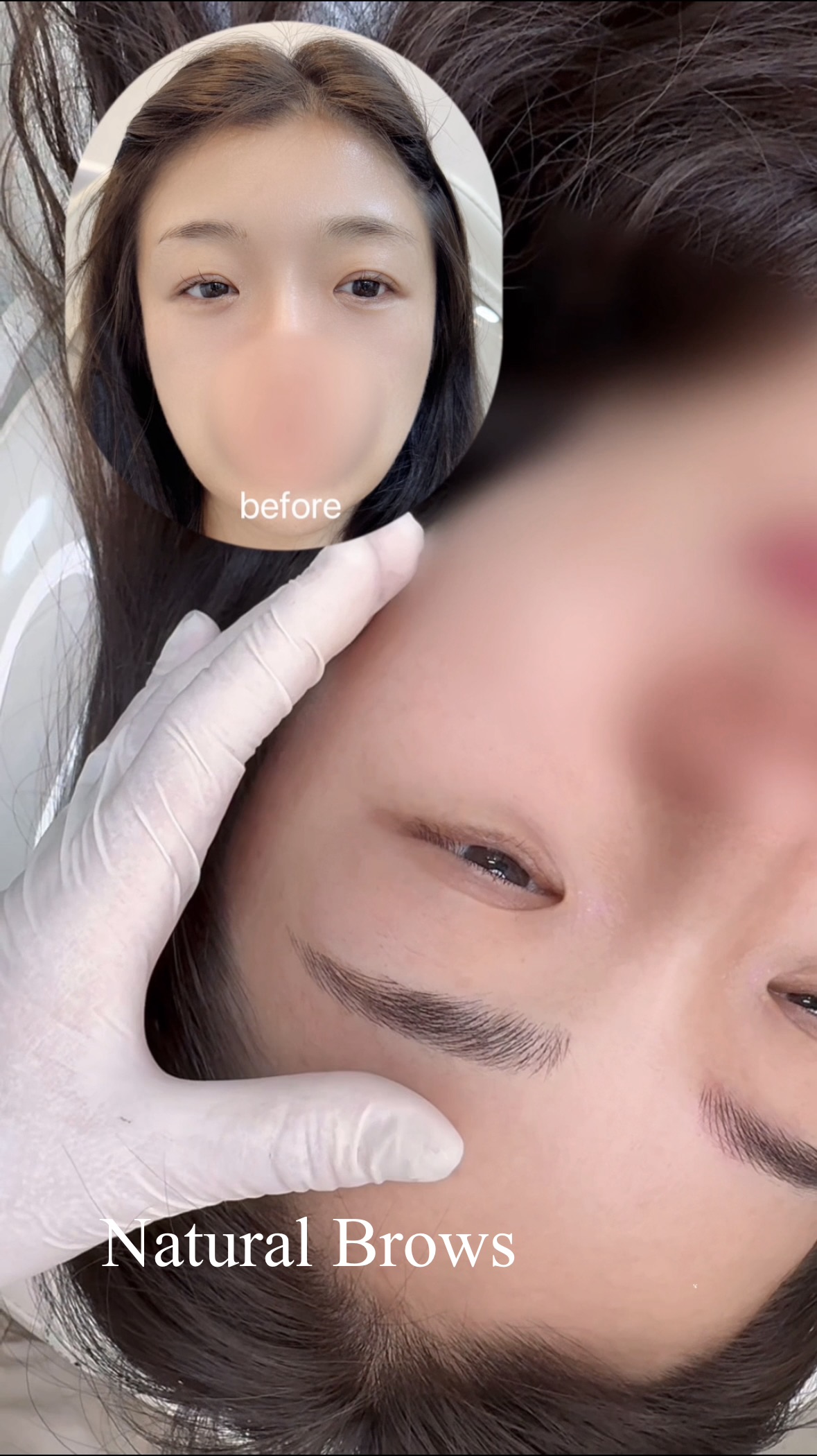 Natural Brows 비포애프터
