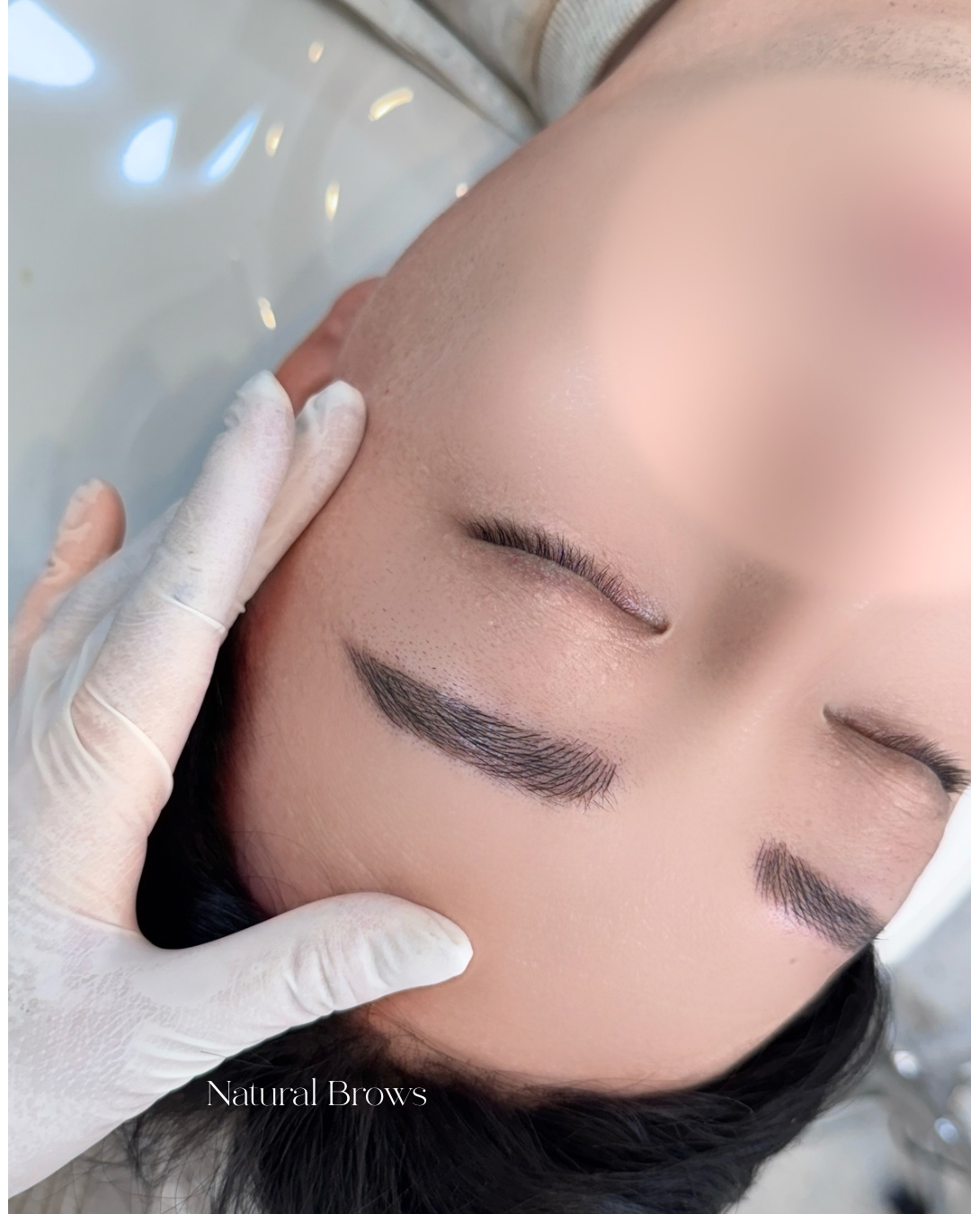 남성 Natural Brows 작업 결과
